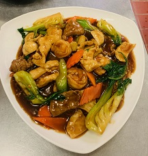 Crispy Pan Fried Noodles Combination