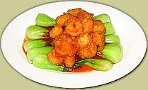 Gold Chopsticks Prawns