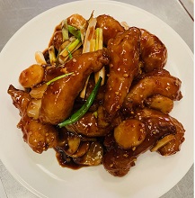 Mandarin Fried Prawns